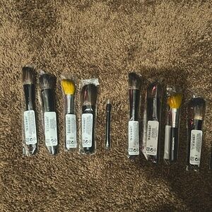 10 brushes for 40 bareMineral makeup brushes